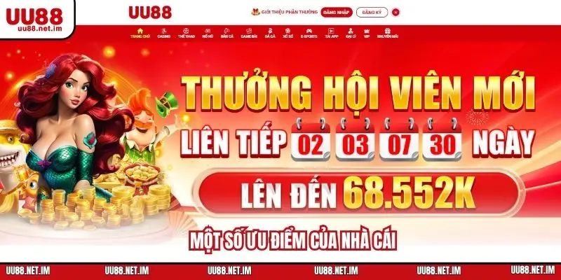 Một số ưu điểm của nhà cái