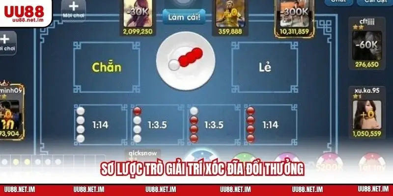 Sơ lược trò giải trí Xóc đĩa đổi thưởng